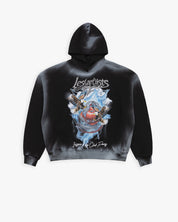 Hoodie Crop “Les Artists Eagles”
