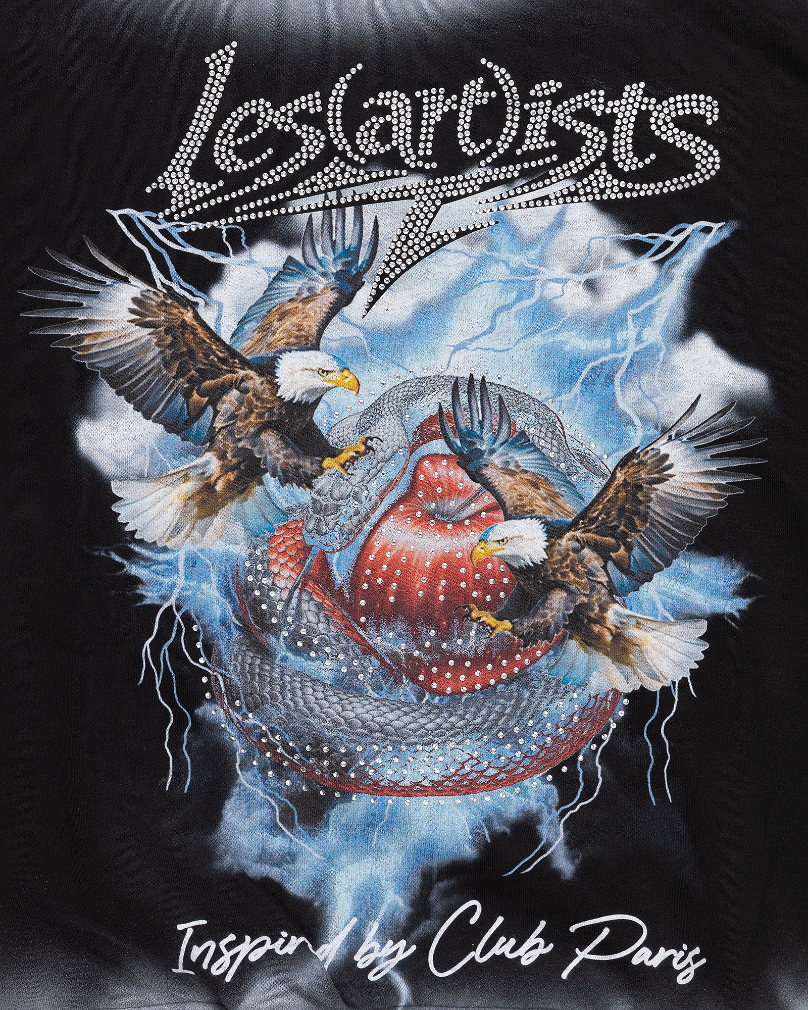Hoodie Crop “Les Artists Eagles”