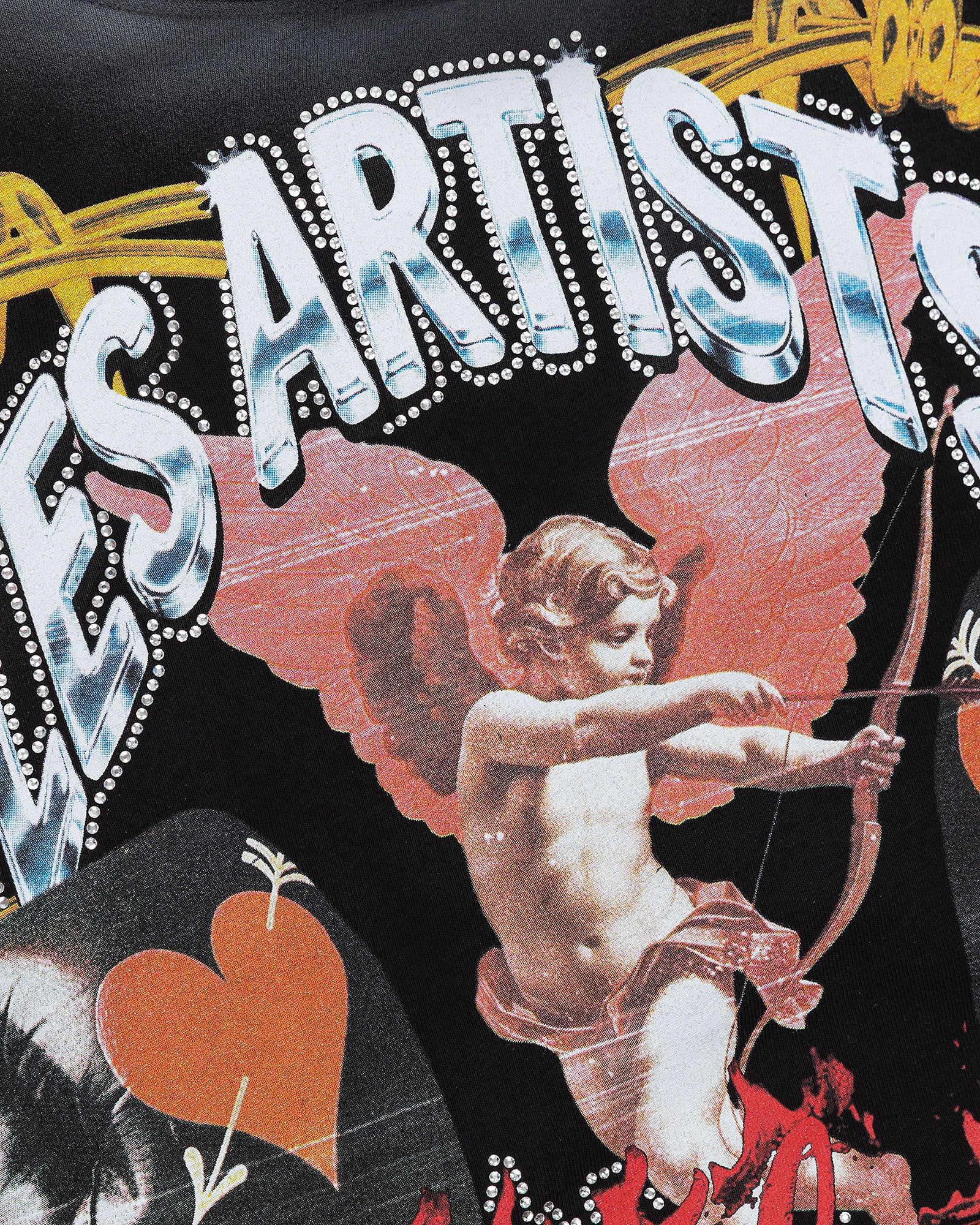Hoodie Crop “Les Artists Talent”