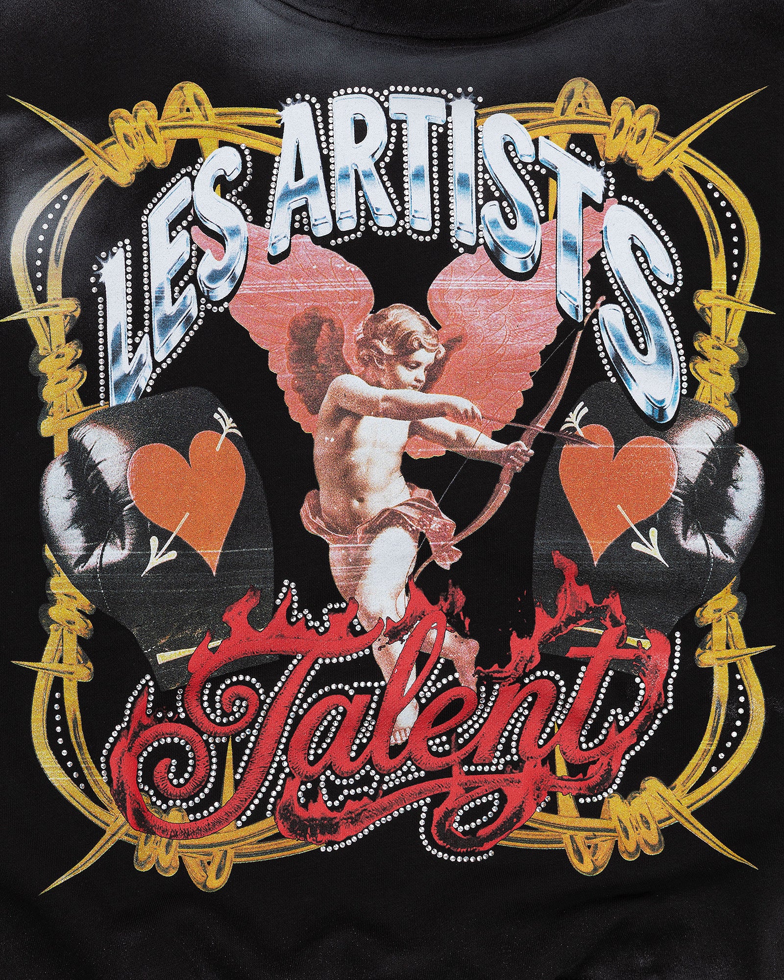 Hoodie Crop “Les Artists Talent”