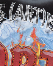 Hoodie Crop “Les Artists Art Flame”