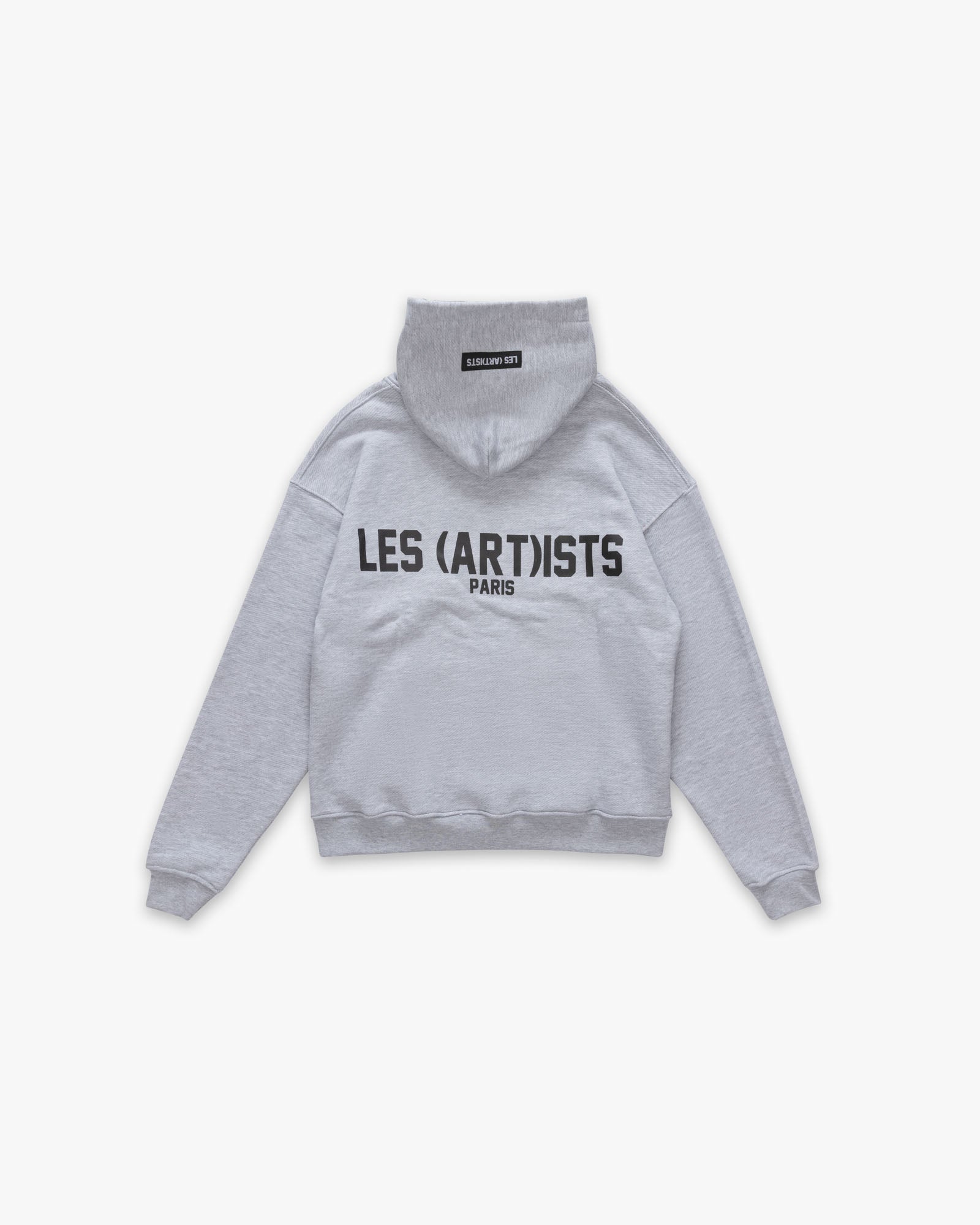 Hoodie logo zip essential Grey