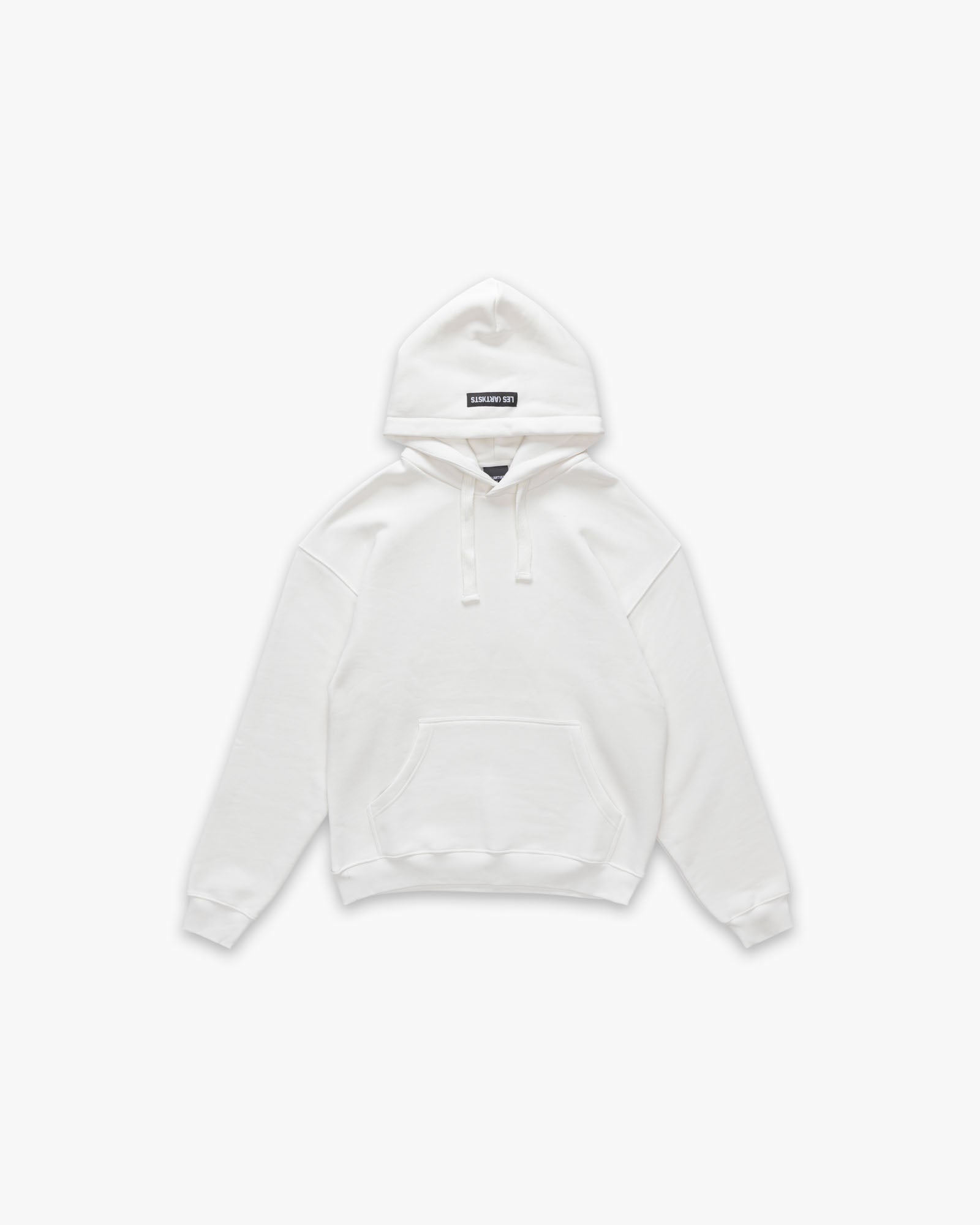 Hoodie logo essential White