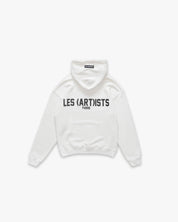 Hoodie logo essential White