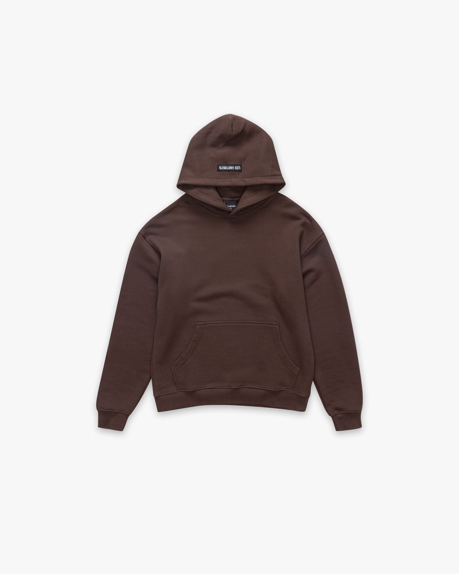 Hoodie logo essential Brown