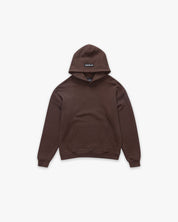 Hoodie logo essential Brown