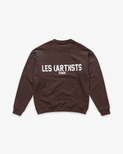Crewneck logo essential Brown
