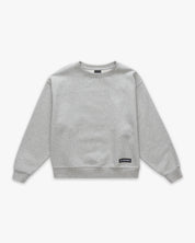 Crewneck Box Fit Label Grey