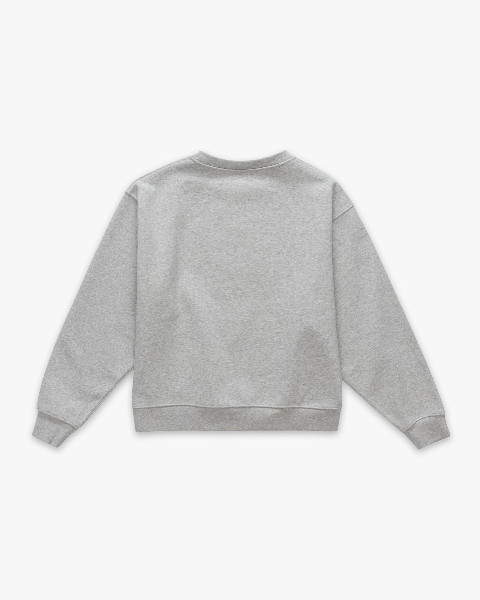 Crewneck Box Fit Label Grey