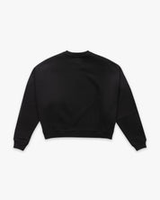 Crewneck Box Fit Label Black