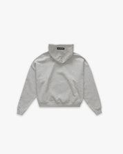 Hoodie Box Fit Label Grey