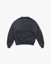 Crewneck Box Fit Art World Black