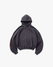Hoodie Box Fit Art World Black