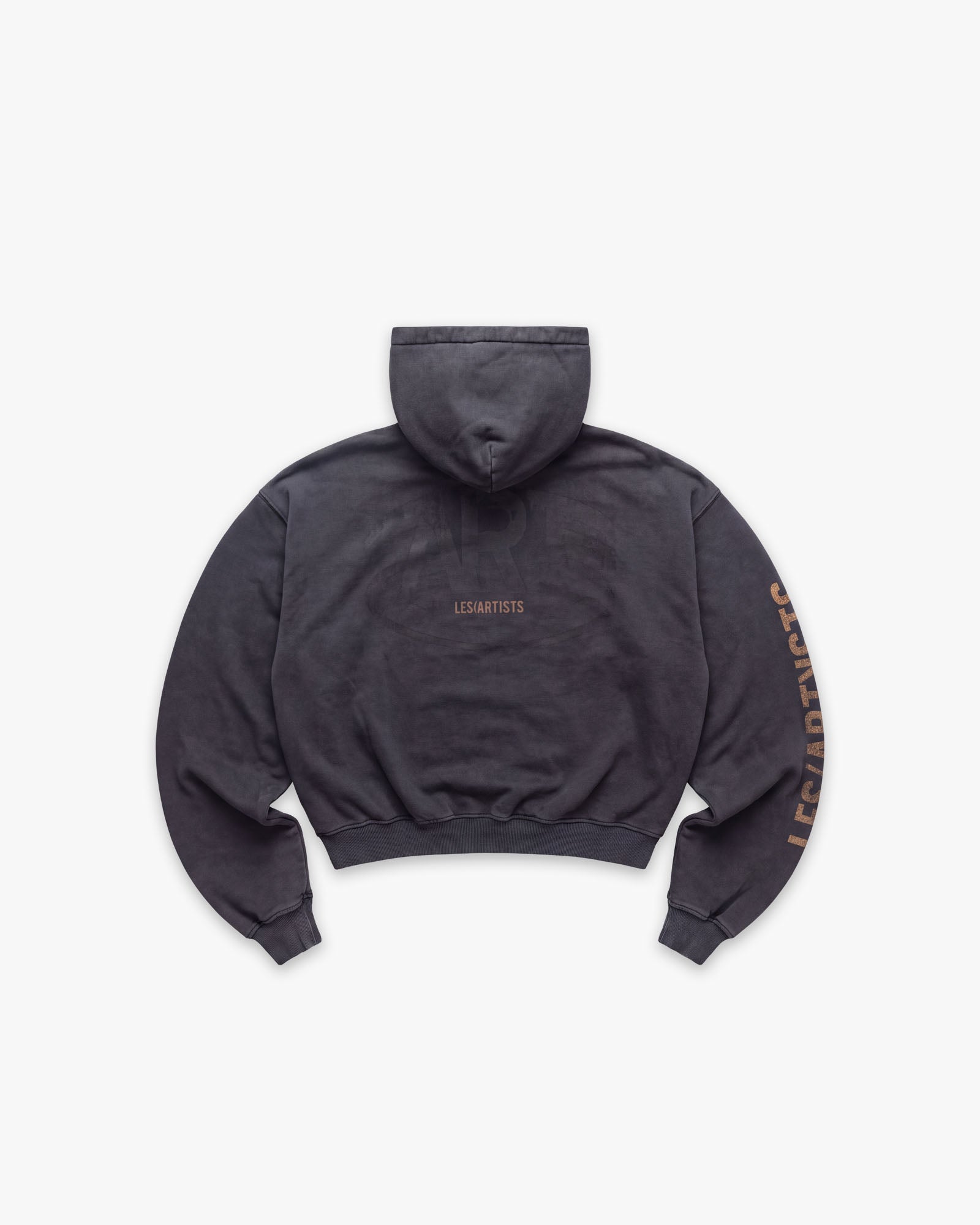Hoodie Box Fit Art World Black