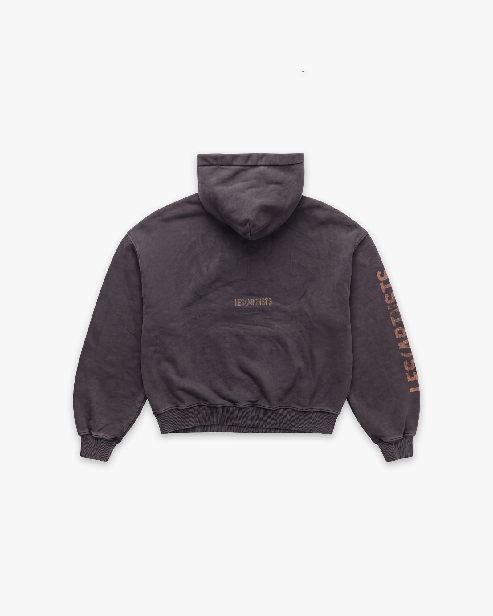 Hoodie Box Fit Art World Coffee