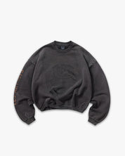 Crewneck Box Fit Art World Coffee