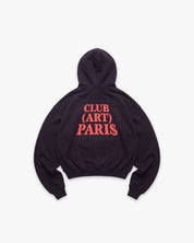 Hoodie Club Art Paris Black