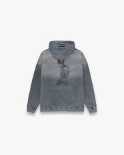 Hoodie Distressed Eiffel Stone Wash