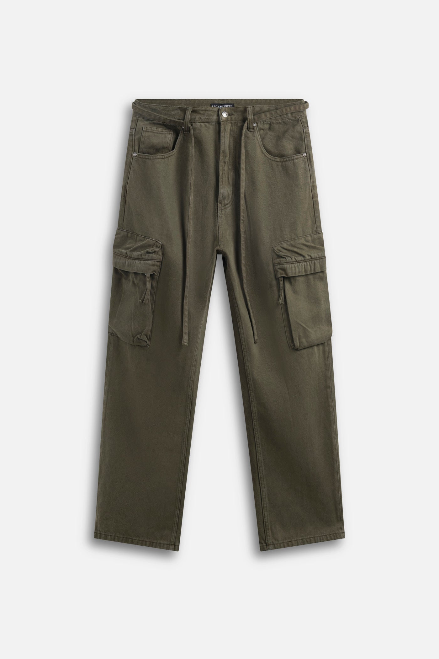 Cargo Denim Baggy Label Military