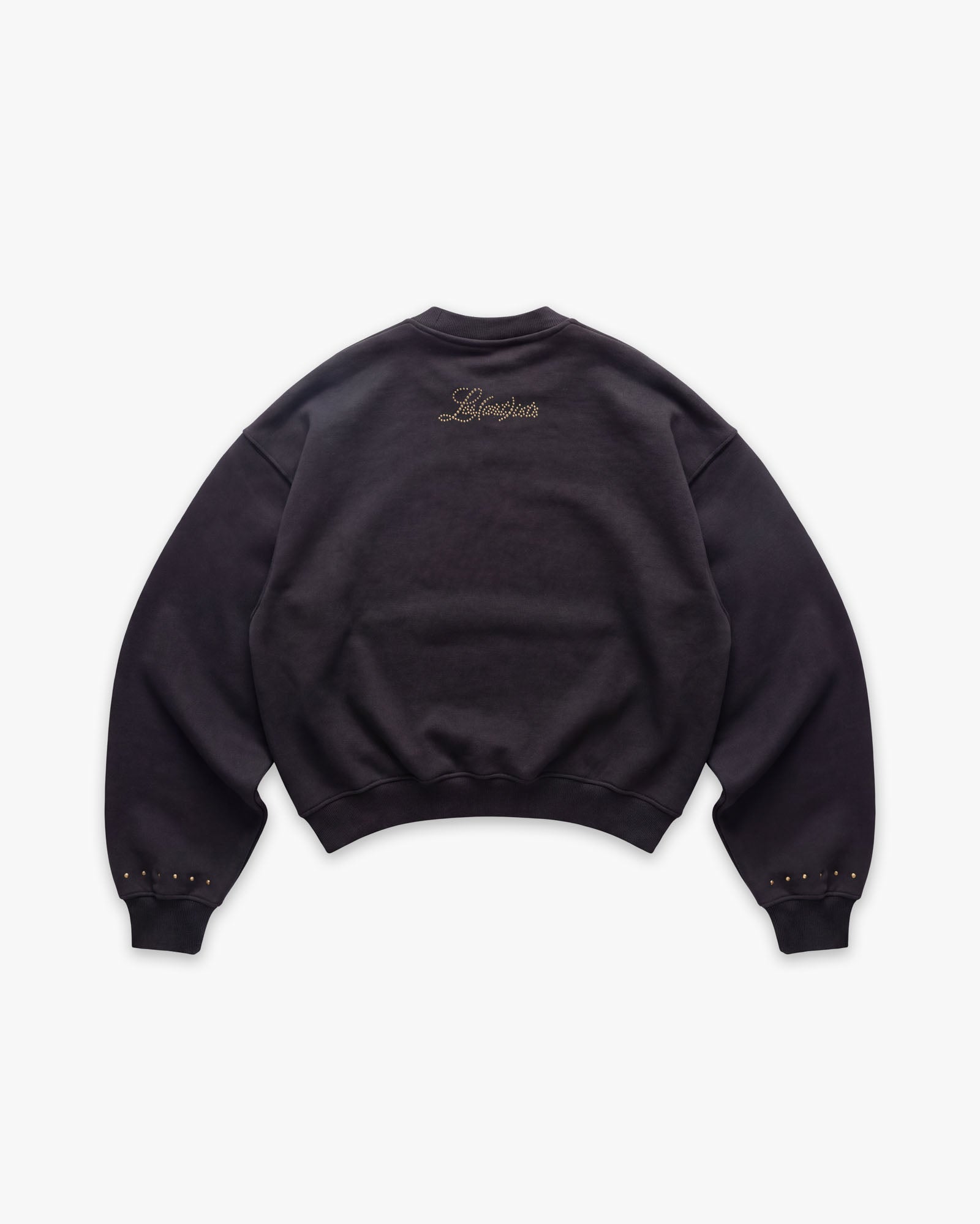 Crewneck Art Studs Black