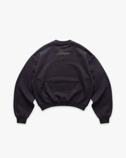 Crewneck Art Studs Black