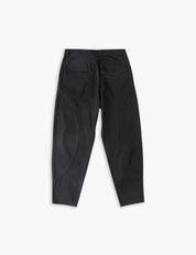 Pants Embroidery Script Black