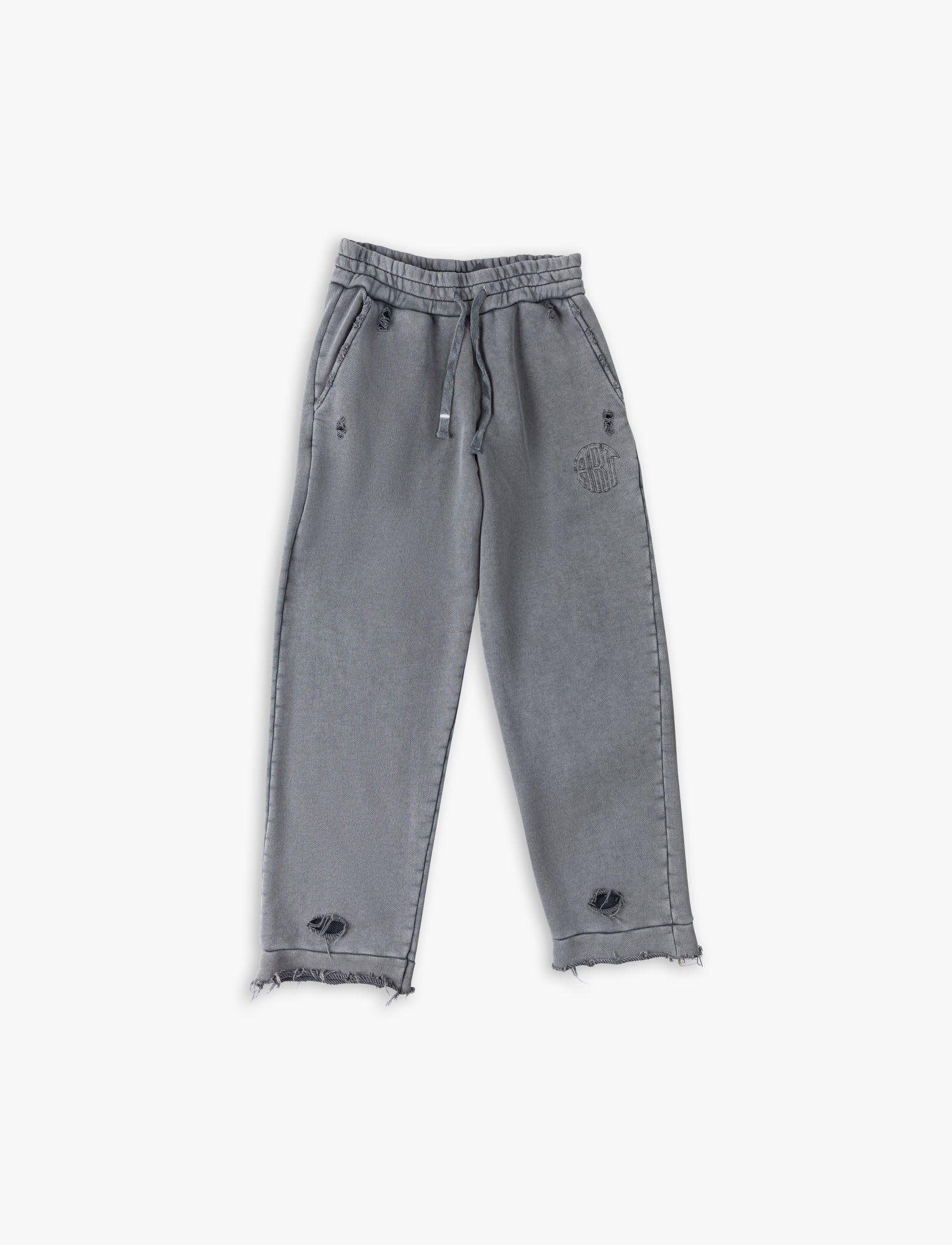 Sweatpant Art Acid Wash Black