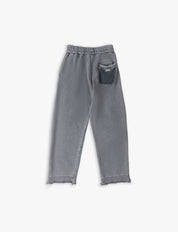 Sweatpant Art Acid Wash Black