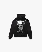 Hoodie Live Life With Art Black