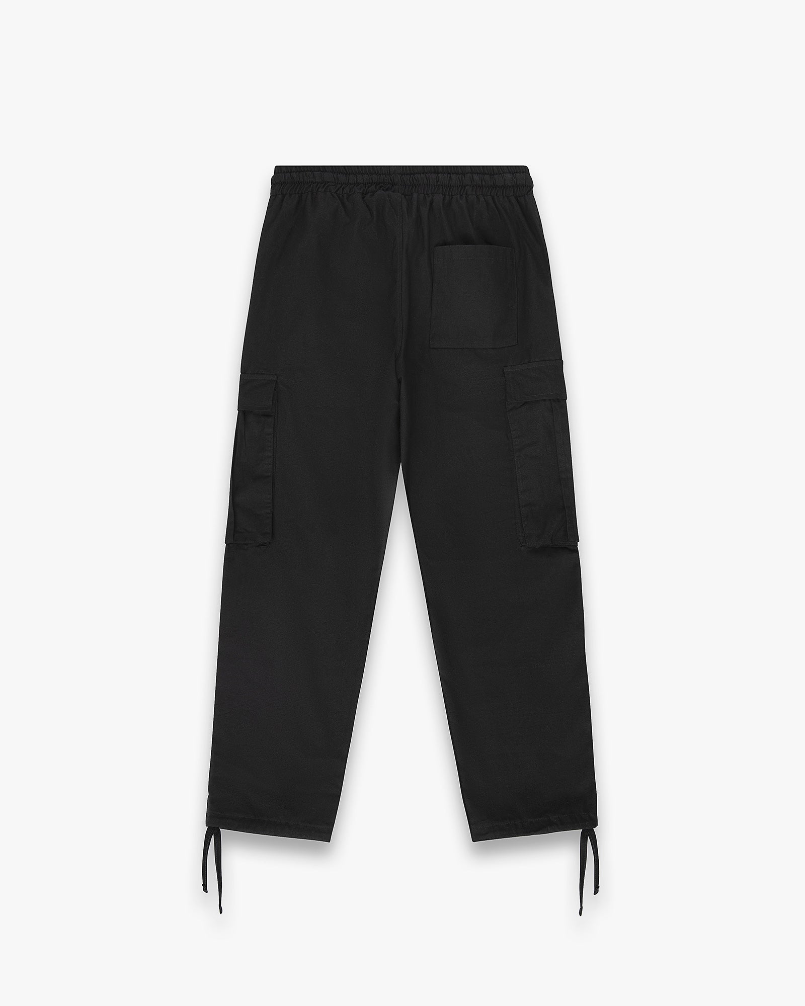 Pantaloni Cargo Logo Essential Nero