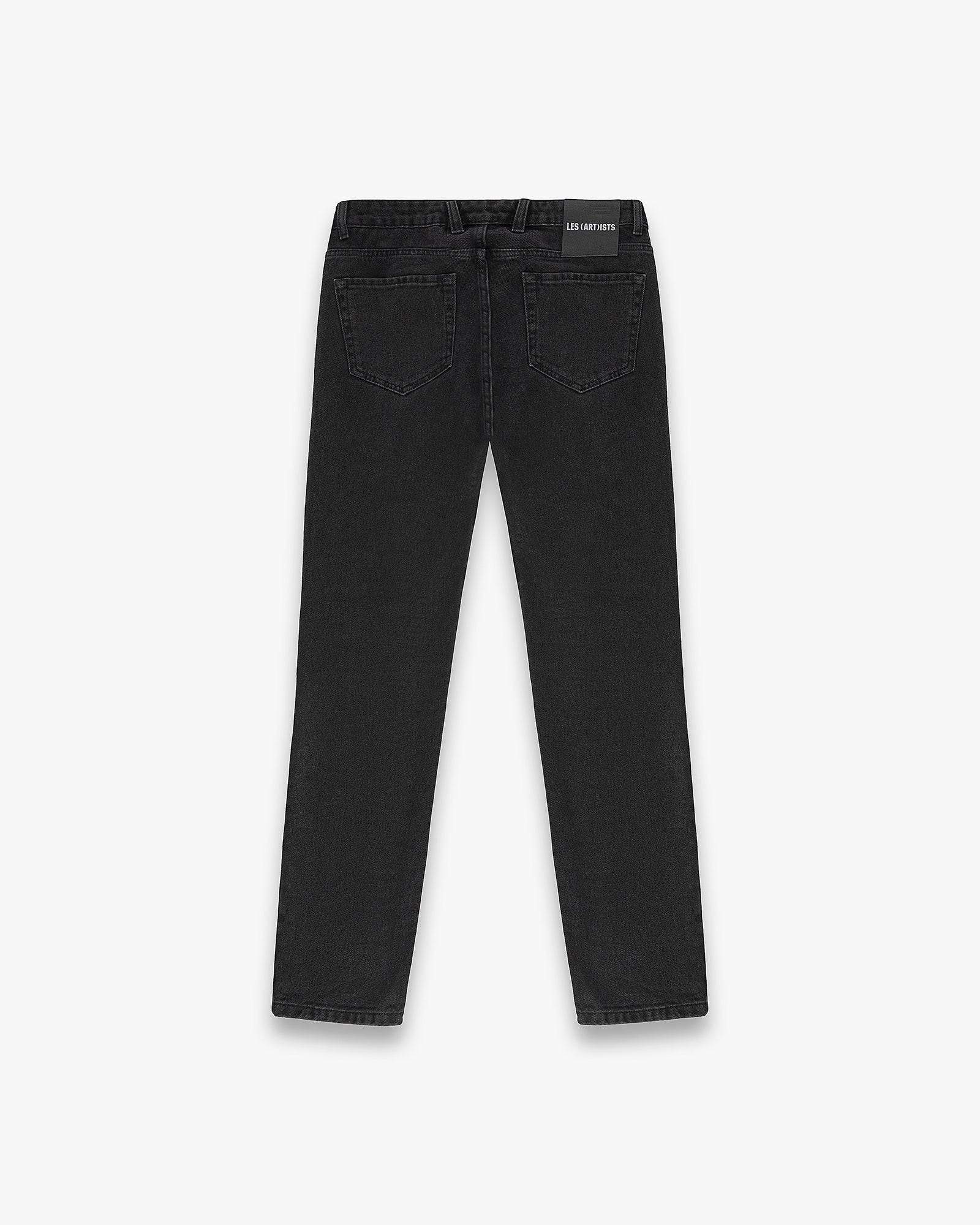 Black Washed Denim Jeans