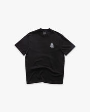 T-shirt Monogram Embroidery Black