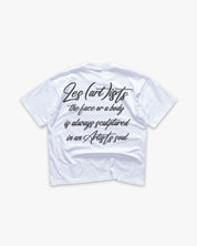 T-shirt Box Fit LES (ART)ISTS Script White