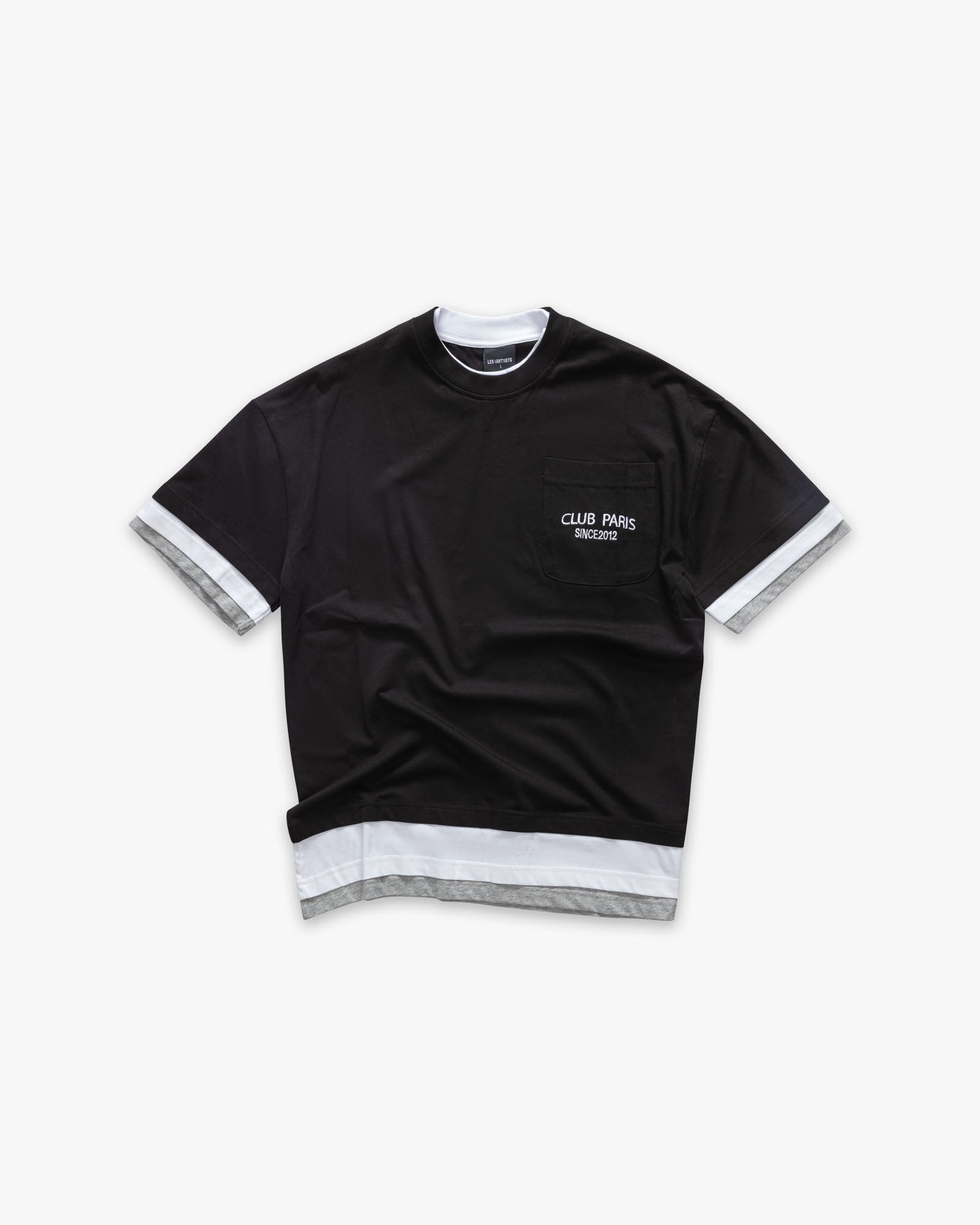 T-shirt Club Paris Oversize Black