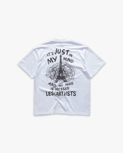T-shirt Mind White