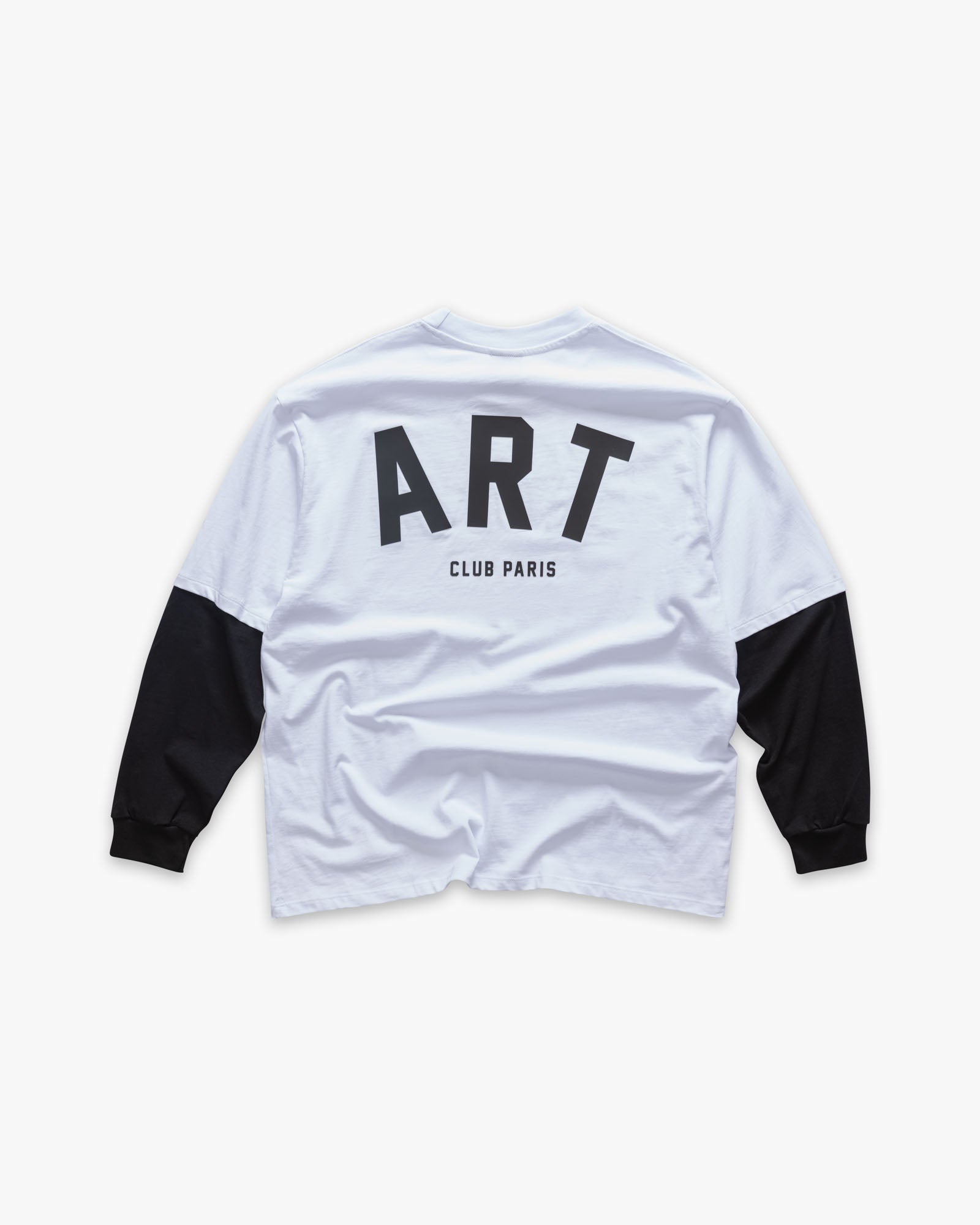 Double Longsleeve T-shirt Art Club White