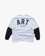 Double Longsleeve T-shirt Art Club White