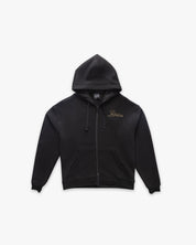 Hoodie zip Studs Club paris Black