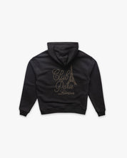 Hoodie zip Studs Club paris Black