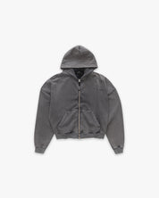 Hoodie Zip Box Fir Art in Motion Grey