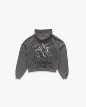 Hoodie Zip Box Fir Art in Motion Grey