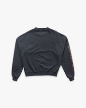 Crewneck Box Fit Art World Black