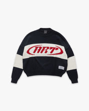 Knit Sweater ART Navy