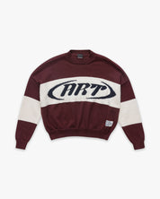 Knit Sweater ART Burgundy
