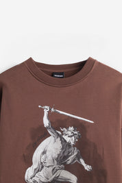 Crewneck Defeat Brown