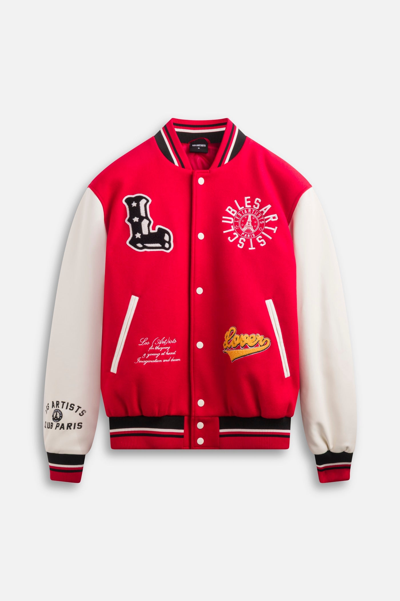 Varsity Jacket College Player Red