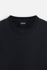 T-shirt Paris Crystal Strass Black