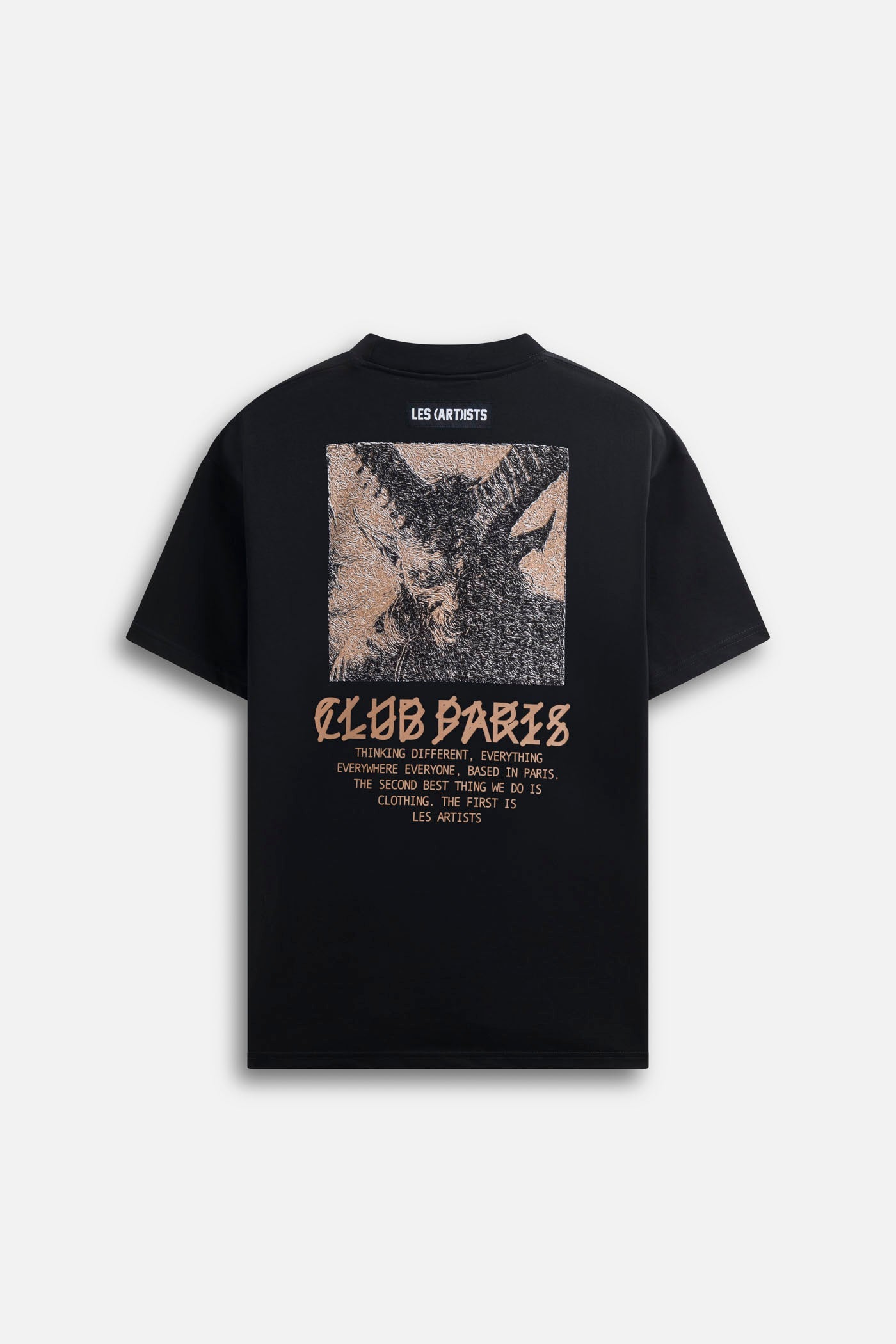 T-shirt Dark Side Club Paris Black