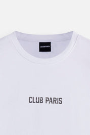 T-shirt Club Paris White