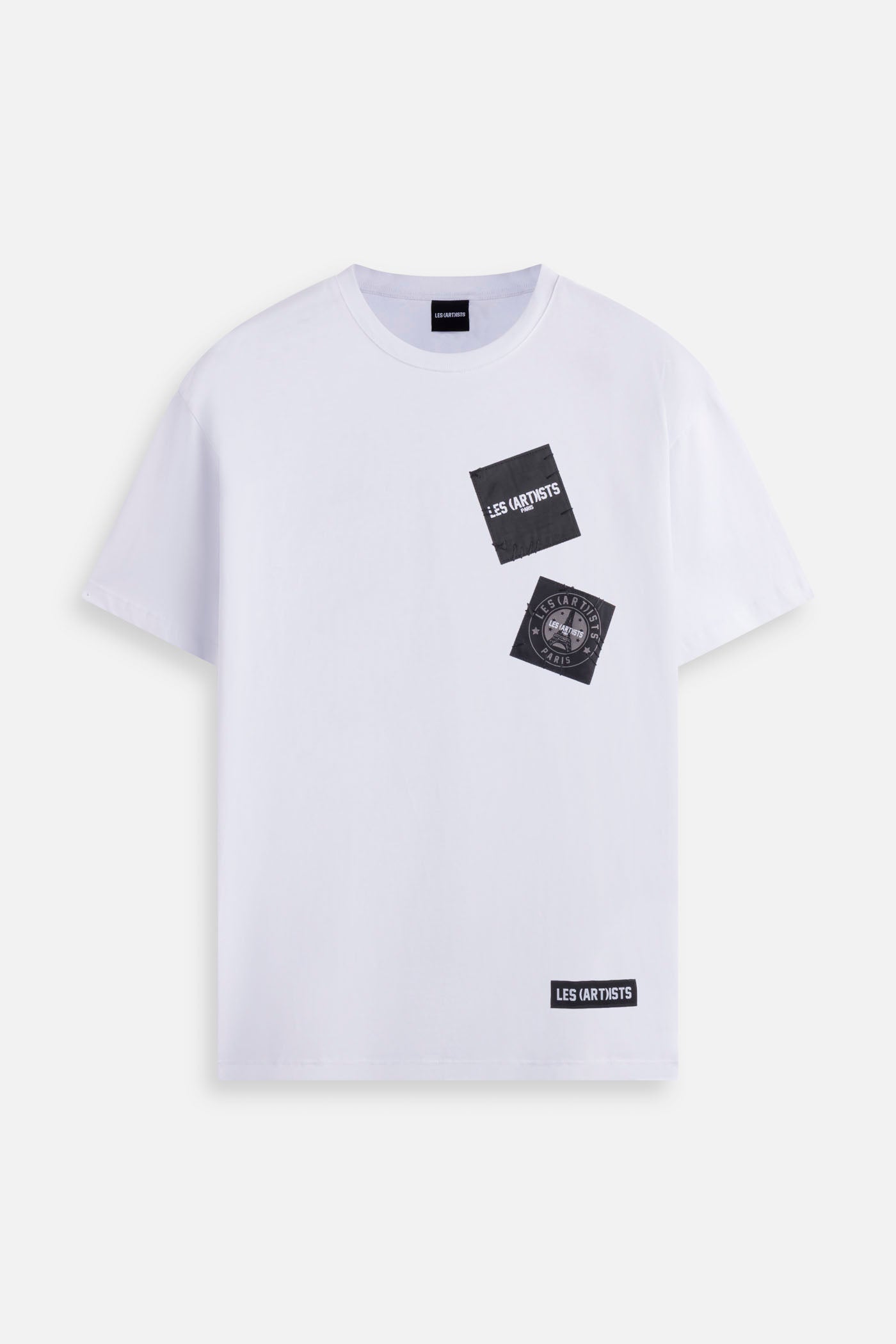 T-shirt Embroidery Label Essential White
